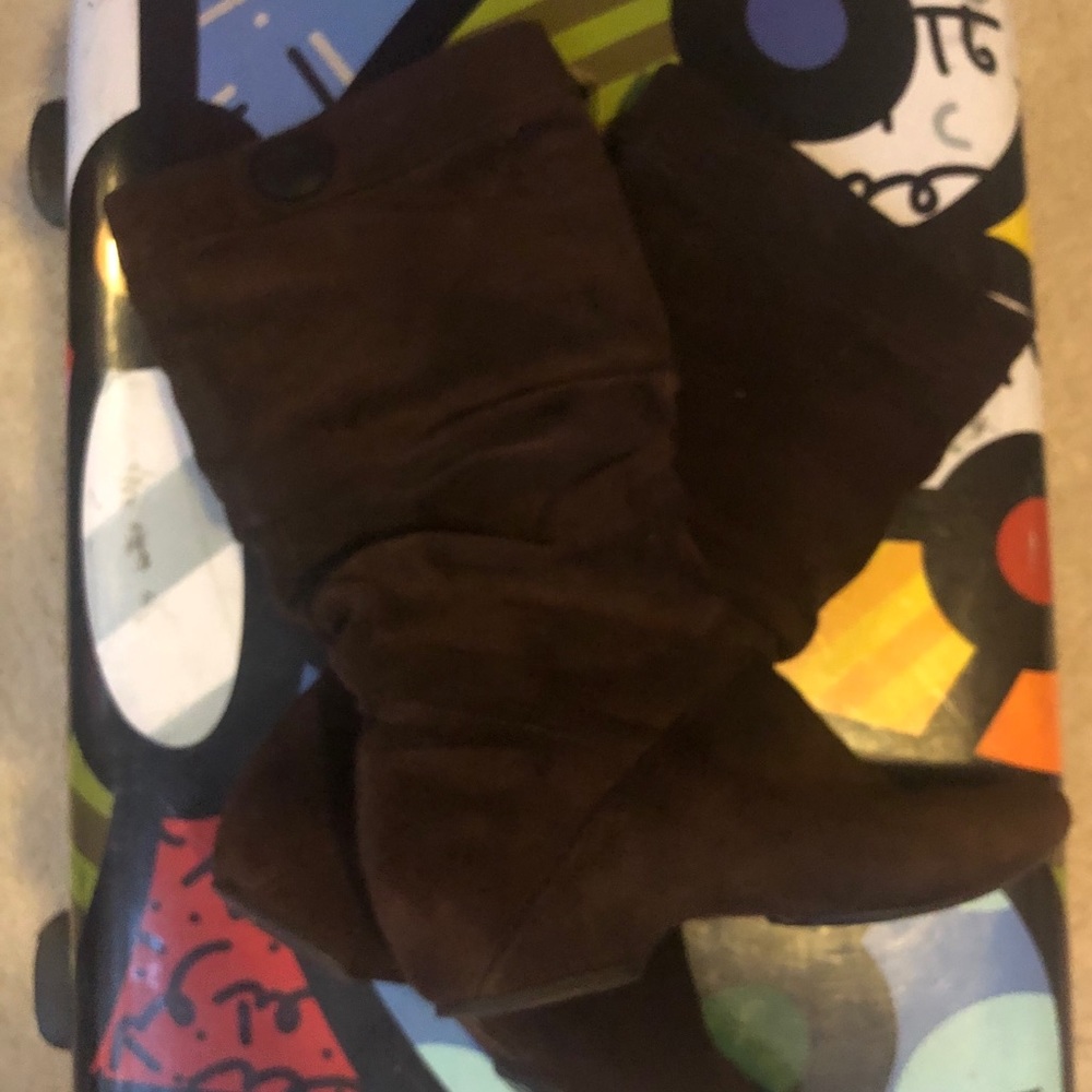 Flat Suede Boot - image 1